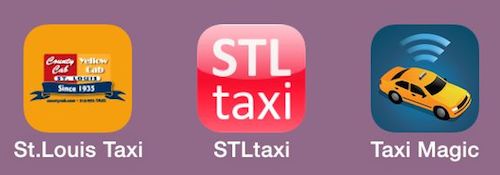 Three apps for scheduling/calling a cab. Links below. 